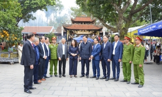 Phó Bí thư Thường trực Tỉnh ủy Nguyễn Thị Hương làm việc với Đảng ủy phường Vũ Ninh về triển khai các nhiệm vụ sau Tết Nguyên đán Bính Ngọ 2026